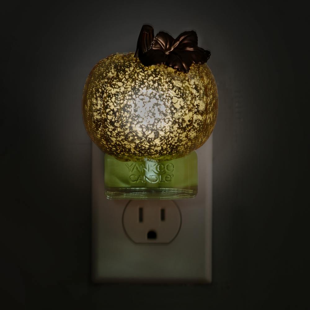 Crackle Pumpkin ScentPlug® Diffuser w/ Light