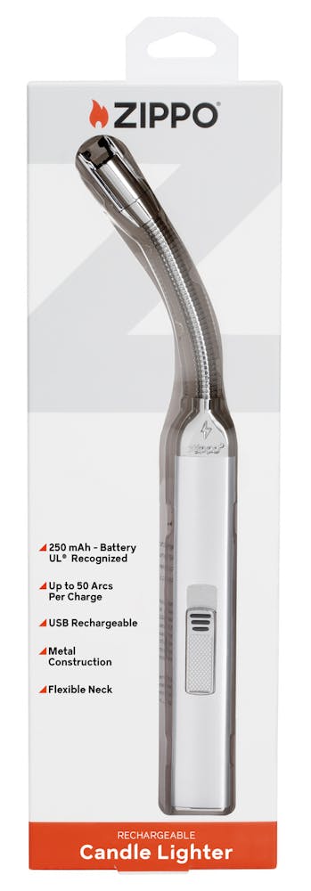 Rechargeable Silver Lighter